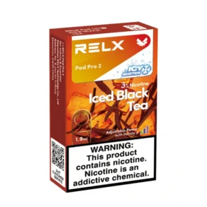 RELX 悅刻六代系列煙彈｜冰爽紅茶 (3顆入) ｜限時優惠：12 顆煙彈＋600 送六代主機｜台灣現貨