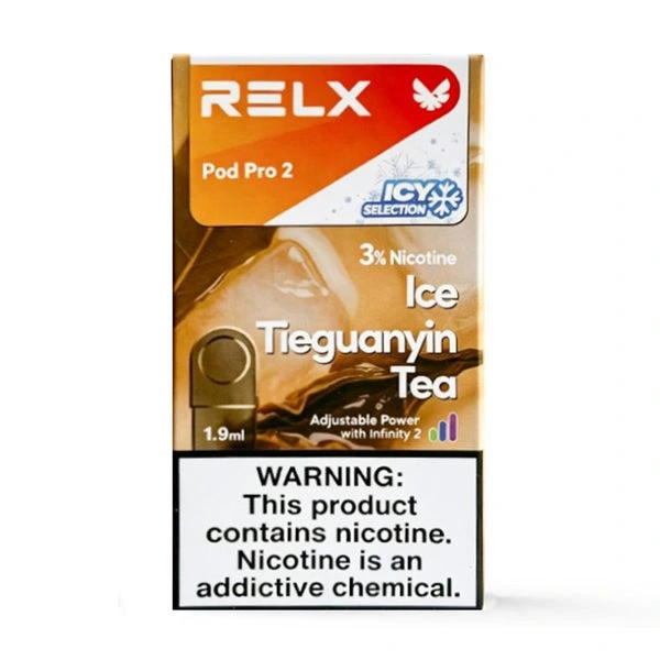 RELX 悅刻六代系列煙彈|勁涼鐵觀音 (3顆入) |限時優惠:12 顆煙彈+600送六代主機|台灣現貨