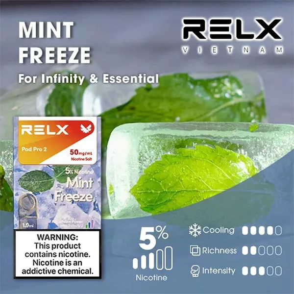 RELX 悅刻六代系列煙彈|零度薄荷 (3顆入) |限時優惠:12 顆煙彈+600送六代主機|台灣現貨:圖片 2