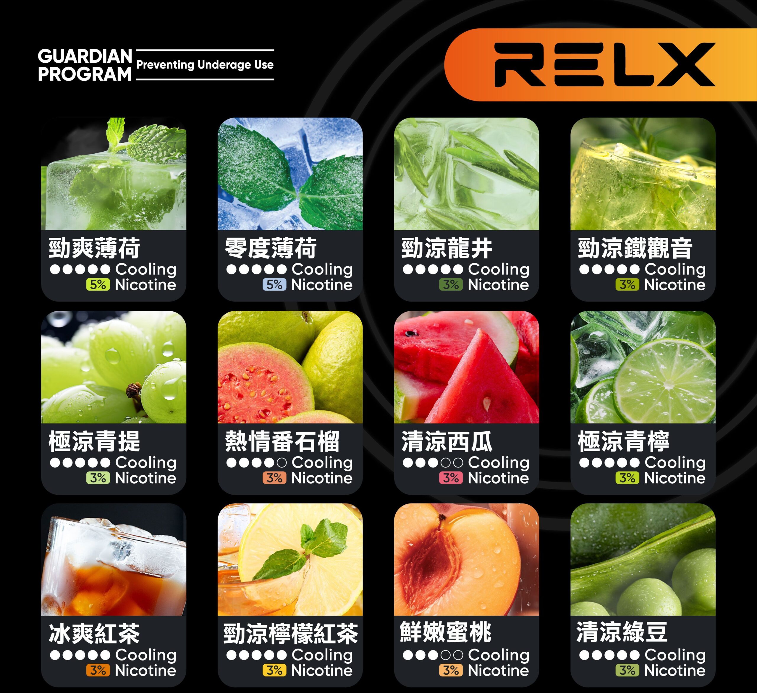 RELX 悅刻六代系列煙彈|極涼青堤 (3顆入) |限時優惠:12顆煙彈+600 送六代主機|台灣現貨:圖片 3